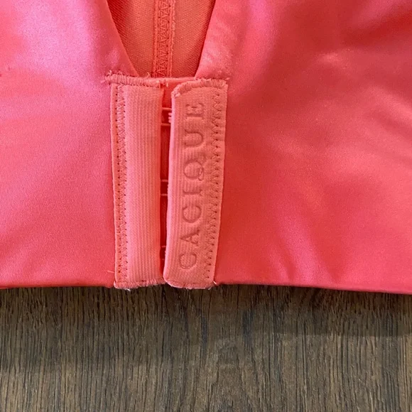 Cacique No-Wire Lightly Lined Full-Coverage Bra 46B Coral (NWT) - Picture 5 of 8